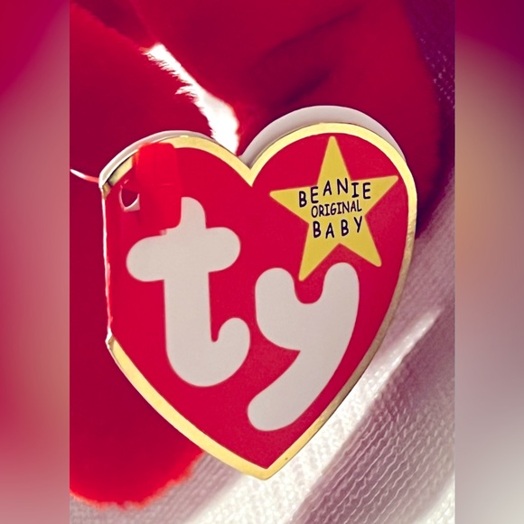 TY Beanie Baby - ROVER the Red Dog 1996 - Picture 11 of 14